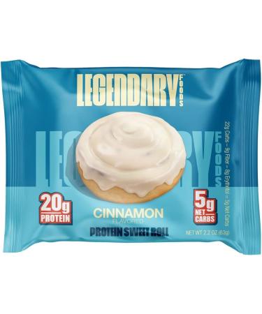 Legendary Foods Sweet Roll Cinnamon 8/box - Buy Online on GoSupps.com