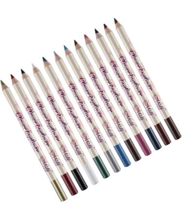 Healeved 36 Pcs Pencil Eyeshadow Dark Brown Eyeliner Pencil Eyeliner Pencils Brown Eyeshadow Pencil 1 count (Pack of 1) As Shownx3pcs - Buy Online on GoSupps.com