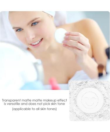 Setting Powder Makeup | Oil Control Pressed Setting Powder - 12g Clean Matte Pressed Powder Loose Setting Powder Clarifying Finishing Powder Matte Pressed Setting Powder Long-lasting Compact Pochy 02*transparent Pearl - Buy Online on GoSupps.com