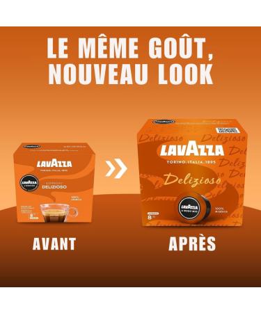 Lavazza A Modo Mio Assortiment de Capsules de Caf 100% Arabica Intensit 7 13 108 capsules AMM Passionale Delizioso Dek - Buy Online on GoSupps.com