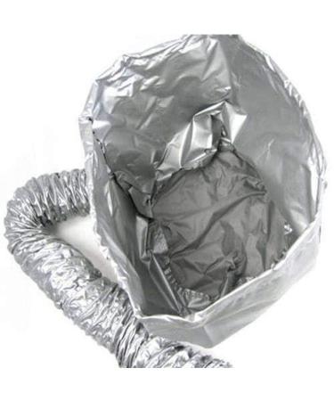 Portable Soft Bonnet Hood Hair Drying Cap Hat - Silver - Buy Online on GoSupps.com