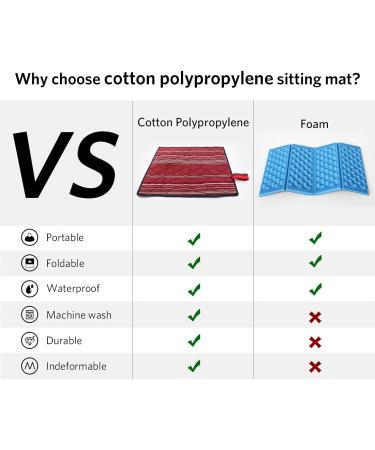 NC Outdoor Sitting Mat - Waterproof Foldable Lightweight Camping Seat Cushion - Buy Online on GoSupps.com