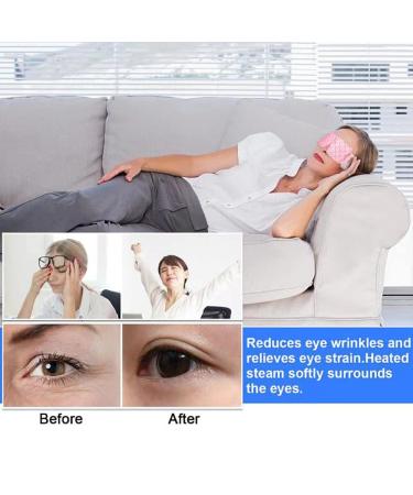 Kenny Steam Eye Mask 16 Packs - Self-Heated Eye Masks for Dark Circles and Puffiness - Relief for Eye Fatigue - Fragrant Christmas & Valentine Gifts - Light Lavender - Buy Online on GoSupps.com