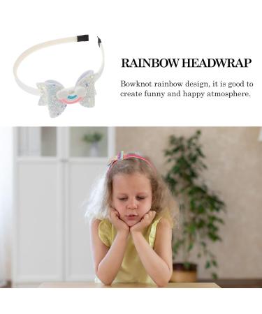 Fomiyes Glitter Hair Straps for Girls - Sequin Bow Headband Shiny Glitter Front 3 Random Colors 1 Pack - Buy Online on GoSupps.com
