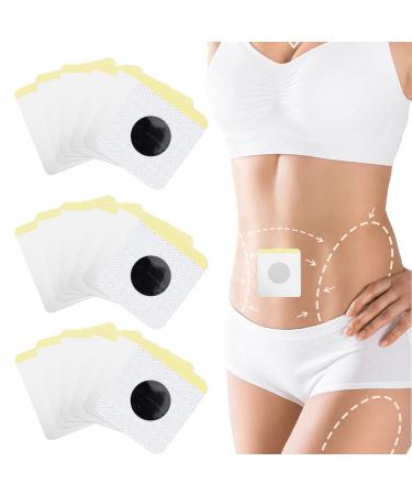 Remove fat burner fast weight loss sticker 30 pieces slimming patch belly navel to lose weight remove the belly fat burning patch strong effectiveness and safety beige