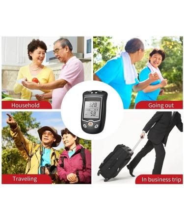 WFXXZL Uric Acid Strips & Diabetes Tester Kit | 50 Uric Acid Test Strips | Blood Glucose Meter for Accurate Health Monitoring - Buy Online on GoSupps.com