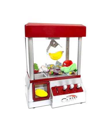 Electronic Arcade Claw Machine Mini Candy Prize Dispenser Game With Sound