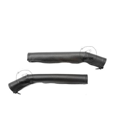 High-Quality Babydome Pack Handlebar Covers for Bugaboo Cameleon 3 & 3 Plus - Durable Synthetic Leather in Spain | Sun & Stain Resistant - Schw Black - Buy Online on GoSupps.com