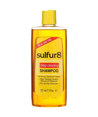 Sulfur 8 Deep Cleaning Shampoo for Dandruff 7.5 Ounce (Pack of 2)