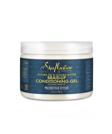 Shea Moisture Jojoba & Ucuuba Butter Braid Condition Gel 12 oz with Carrot Seed Oil - Buy Online on GoSupps.com