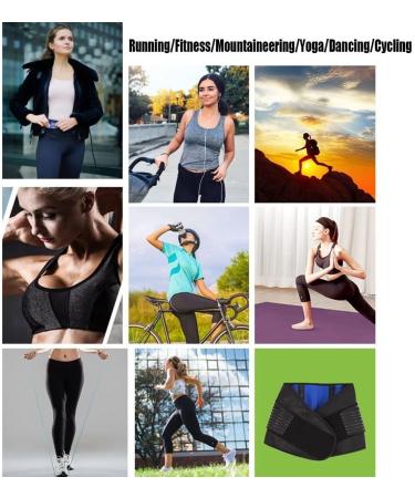 Lumbar Support Belt for Pain Relief | Lumbosacral Back Support | Breathable Black Back Support Belt for Sciatica & Herniated Disc - Size S/Small - Buy Online on GoSupps.com