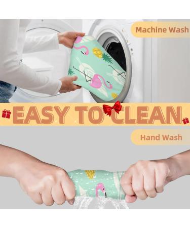 Beard Bib Apron & Hair Catcher for Men - Waterproof Grooming Cape | Flamingo Pineapple Design - Buy Online on GoSupps.com