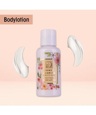 Accentra Women's Shower Set Gift Box - Honey Jasmine Care Set with Shower Gel & Body Lotion | Perfect for Valentine's Day Mother's Day & Christmas - Buy Online on GoSupps.com