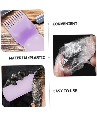 Angoily Hair Care Tools 1 Set Hair Color Kit & Accessories Plastic Purple Hair Dye Portable Hair Coloring Tools - Buy Online on GoSupps.com