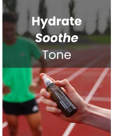 ManCave Hyaluronic Acid Toner Spray 125ml - Moisturize, Tone, and Refresh Skin - Natural Formula with Hyaluronic Acid, Cucumber Extract, Aloe Vera - Vegan - Dermatologically Tested - Buy Online on GoSupps.com