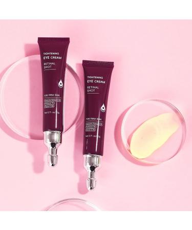 3 Pcs Retinol Eye Cream Anti Aging Under Eye Cream for Dark Circles Puffiness Wrinkles Fine Lines and Under-Eye Bags Deep Moisturizing & Firming for a Firm Smooth Youthful Look All Skin Types - Buy Online on GoSupps.com