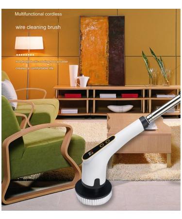 ciyeu Crevice Cleaning Brush Window Wall Cleaner Retractable Bathroom Toilet Floor Electric Brush - Buy Online on GoSupps.com