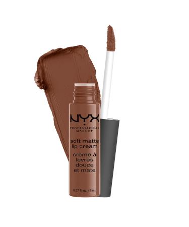 NYX PROFESSIONAL MAKEUP Soft Matte Lip Cream Lightweight Liquid Lipstick - Berlin (Medium Warm Brown) Berlin 0.27 Fl Oz (Pack of 1) - Buy Online on GoSupps.com