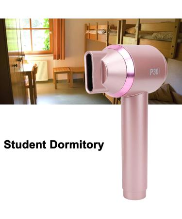 Portable Hair Dryer with Negative Ions Rechargeable Hair Dryer with Temperature Control for Home Travel Hot Cold Wind Overheat Protect (US Plug 100-240V) - Buy Online on GoSupps.com