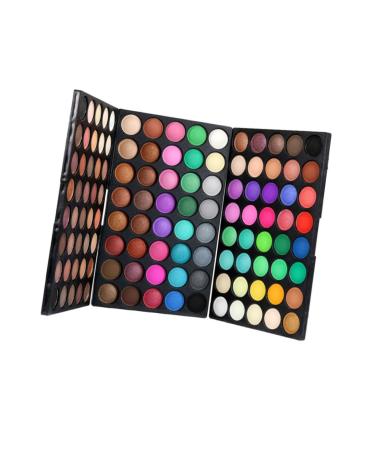 FOMIYES 120 Shimmer Eyeshadow Glitter Palette Glitter Eye Shadow Eyeshadow Matt Eye Shadow Palettes Eyeshadow Pallet Makeup Palette Powder Eye Shadow Pearlescent 1 Count (Pack of 1) As Shown