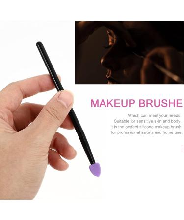 FOMIYES Set De Maquillaje 5pcs Silicone Eyeshadow Professional Silicone Makeup for Metallic Glitter Shimmer Eyeshadow (Purple Silicone Makeup Applicator - Buy Online on GoSupps.com
