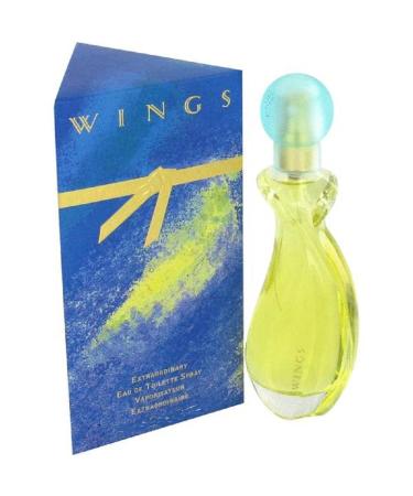 Giorgio Beverly Hills Wings for Women Eau De Toilette Spray 1.7-Ounce 1.7 Fl Oz (Pack of 1)