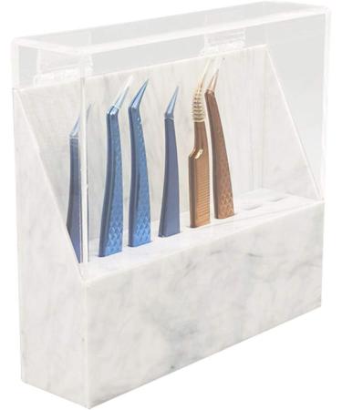 Yoouo Tweezer Organizer for Eyelash Extensions | 8-Hole Dual Petting Gun Tweezers Stand & Accessories - Buy Online on GoSupps.com