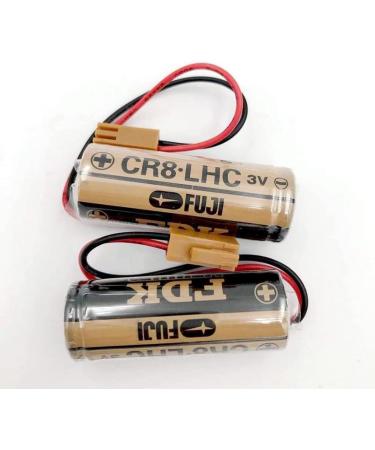 Buy Pack of 4 CR8.LHC 3V 2600mAh 17450 Batteries - Replace Fuji FDK CR8-LHC for Memory Backup & Water Meters - Buy Online on GoSupps.com