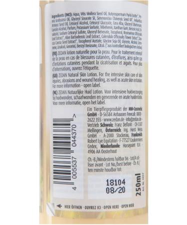 ZEDAN Natural Skin Lotion - Intensive Care 250 ml | Buy Online | International Shipping - Buy Online on GoSupps.com