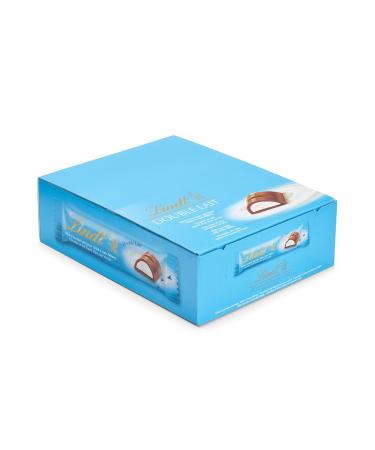 Lindt Double Milk Chocolate Bar - 18 x 38g Counter Display | Fine Whole Milk Chocolate Gift | Large Pack of Cream-Filled Delights - Buy Online on GoSupps.com