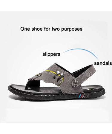 Orthopedic Bunion Corrector Sandals | Breathable Non-slip Flip Flops for Bunion Pain Relief | Summer Leisure Footwear - Gris (26.5cm) - Buy Online on GoSupps.com