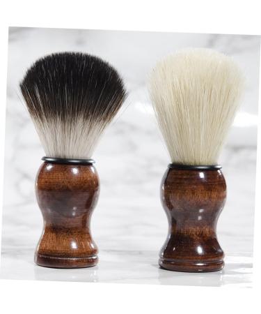 Fomiyes Bartkamm Soft Beard Brush for Men - Wooden Shaving Brush 11x3.2cm | Perfect Beard Care & Cleaning - Buy Online on GoSupps.com