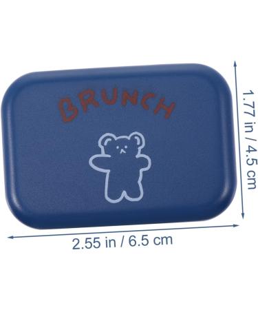 SewoArt Sweet Lens DUI - 4-Box Care Set for Colored Contact Lenses | Compact Storage Case with Mirror & Soaked Storage | Blue 6.5x4.5x2cm - Buy Online on GoSupps.com