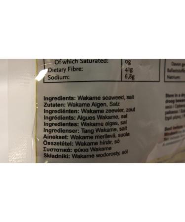  Golden Turtle Dried Japanese Wakame Seaweed 100g - 100% Natural - Buy Online on GoSupps.com