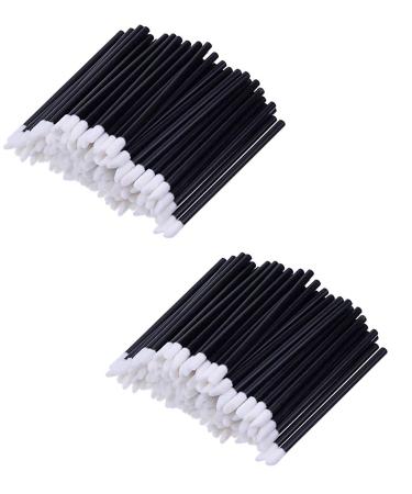 Disposable Lip Wands Gloss Brush Lipstick Concealer Brushes 500/200/100/50 Lipstick Lip gloss Wands Applicator Perfect Makeup Beauty Tool Kits MISKEEN (100 WANDS)