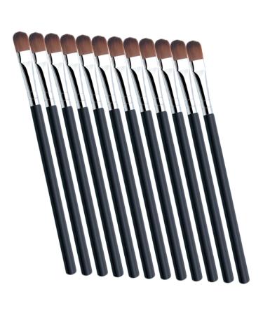 NOLITOY 100pcs Mix Miss Beauty Eyeshadow Smudge Lip Blending Face Tools Under Cosmetics Eye Brush