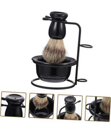 Buy 1 Set Beard Shaving Accessories - Durable Brush & Bowl for Men | Premium Shave Kit for Smooth Grooming - Buy Online on GoSupps.com