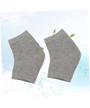 minkissy Silicone Gel Heel Socks Feet Repair Socks Cracked Heels Gel Socks Cracked Heel Socks Toeless Gel Socks Feet Cracked Socks Heel Moisturizing Socks Silicone Heel Socks Foot Protector - Buy Online on GoSupps.com