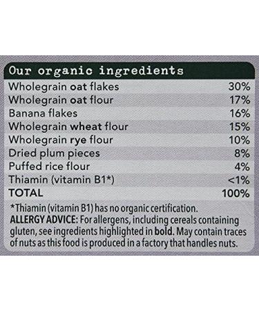 Organix Organic Banana Plum Porridge 200g - Nutritious Baby Food - Buy Online on GoSupps.com