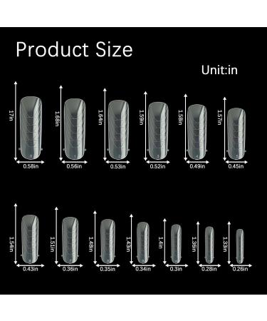 VNJAOI 130 Poly Breathe Gel - Dual Nail Shapes & Scale Designer Coffin Nails for Salon & DIY Gel Manicure Art - Buy Online on GoSupps.com