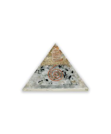 LAMARE - Orgonite Pyramid (Moonstone 2.4 (61 mm)) 2.4 (61 mm) Moonstone