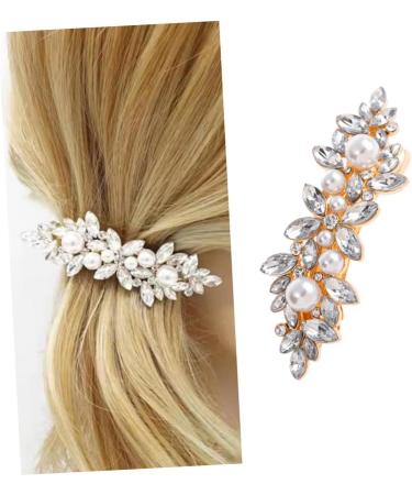 minkissy Accessories rhinestone hair clip metal hair claw clips girls barrettes for hair pearl hair clip hair accessories for girls pearl hair pin girl hair clips bangs Miss hairpin Hair - Buy Online on GoSupps.com