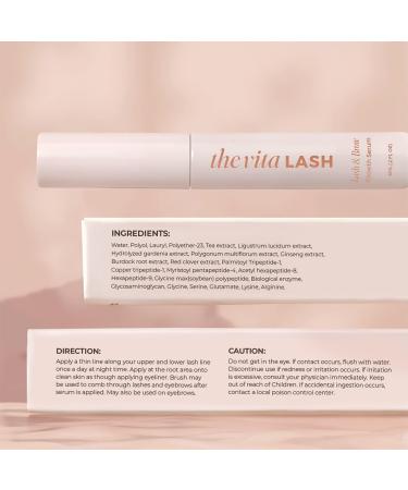Eyelash & Brow Enhancing Serum | Advanced Vegan Lash Growth Serum for Fuller Longer Lashes & Thicker Brows | Hydrating 6 ml - 2 fl oz - Buy Online on GoSupps.com