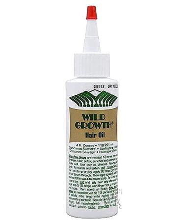 Wild Growth Hair Oil 4 Oz by WILD GROWTH CO. Beauty
