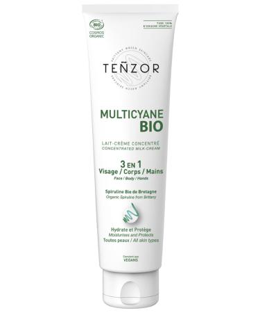 Teñzor Multicyane Bio Concentrated Milk Cream 3-in-1 Face Body Hands 150 ml