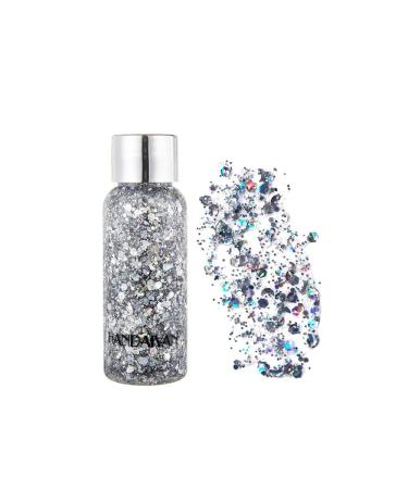 Hirock Sparkling Chunky Glitter Mermaid Body Glitter holographic glitter of liquid eyeshadow festival glitter for face body nails festival accessories make-up decoration (01) - Buy Online on GoSupps.com