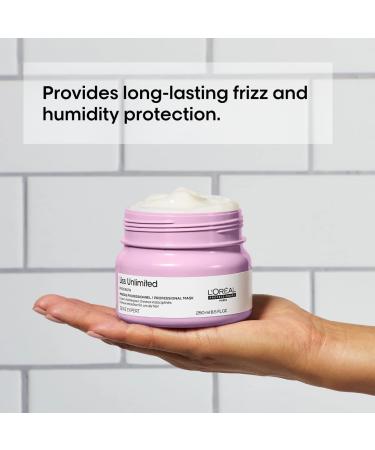 L'Oreal Professionnel Liss Unlimited Mask - Frizz-Prone Hair Treatment - Prokeratin Formula - 8.5 Fl. Oz - Buy Online on GoSupps.com