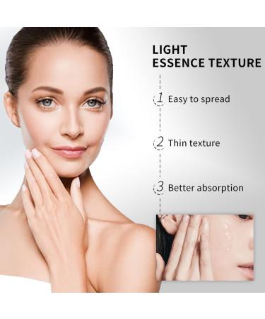 Brightening Hydrating Serum with Niacinamide and Hyaluronic Acid Lightweight Moisturizer for Dry Skin Relief and Glowing Skin - Buy Online on GoSupps.com