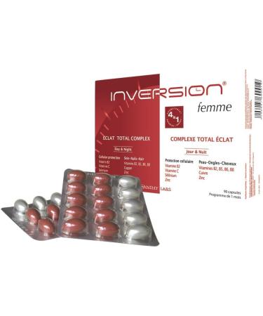 Inversion Femme Anti Aging Total Beauty Supplement - 90 Capsules for Skin, Hair, Nails & Figure - Buy Online on GoSupps.com