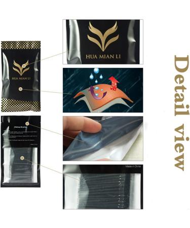 Pure Vie 100 Pieces Disposable Lip Brushes Lipstick Gloss Wands Applicator Makeup Tool Kits Black - Buy Online on GoSupps.com